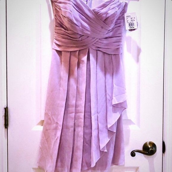 David’s Bridal Lavender Dress size 6 new without tag - Picture 4 of 4